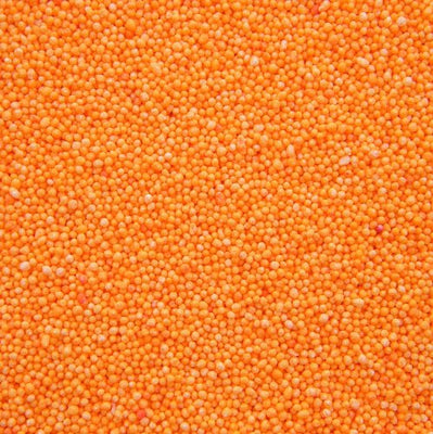 Non Pareils - Orange - 100gm - Cupcake Sweeties