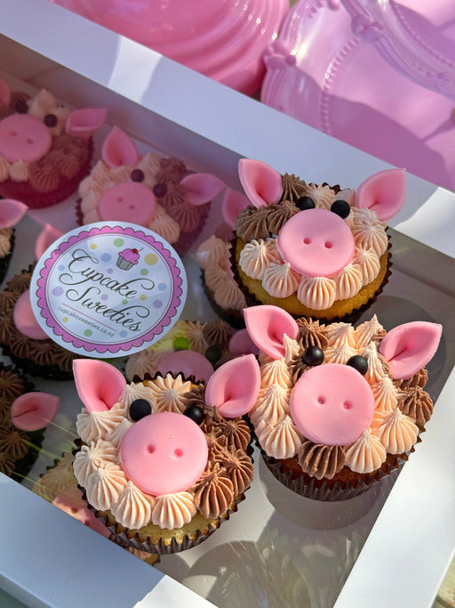 Piggy Cupcakes! - Cupcake Sweeties