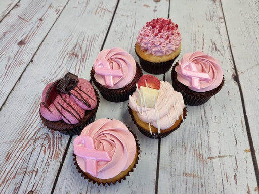 Pink Ribbon Cupcakes - Cupcake Sweeties