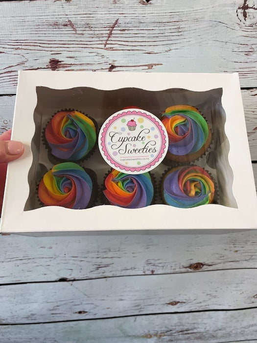 Rainbow Cupcakes - Cupcake Sweeties