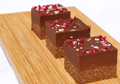 Raw Goodness - Double Chocolate Fudge Slice - Cupcake Sweeties
