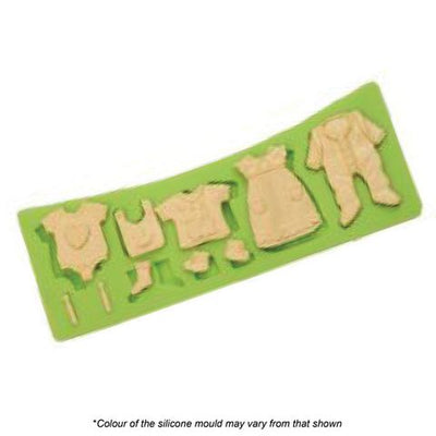 Silicone Mould - Baby Clothes - Cupcake Sweeties