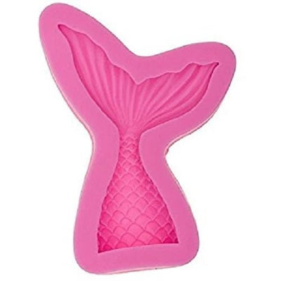Silicone Mould - Mermaid Tail Small- 80mm - Cupcake Sweeties
