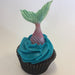 Silicone Mould - Mermaid Tail Small- 80mm - Cupcake Sweeties