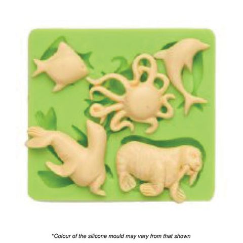 Silicone Mould - Sea Animals - Cupcake Sweeties