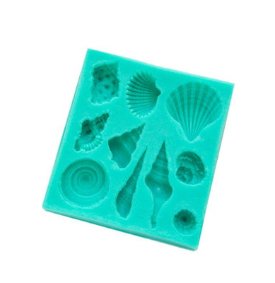 Silicone Mould - Shells (10) - Cupcake Sweeties
