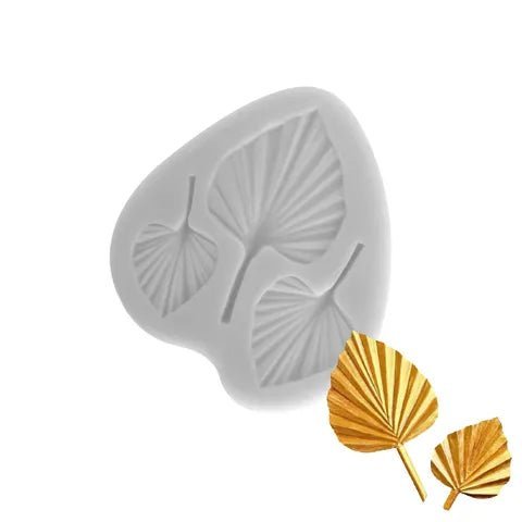 Silicone Mould - Small Palm Leaves - Cupcake Sweeties