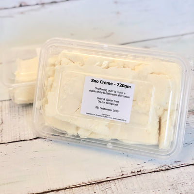 Sno Creme - 720gm (Vegetable Creme Shortening) - Cupcake Sweeties