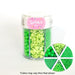 Sprink'd 6 Cavity Jar Green 200g - Cupcake Sweeties