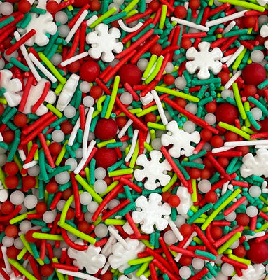 Sprinkle Medley - Rudolph Blend - 100gm - Cupcake Sweeties