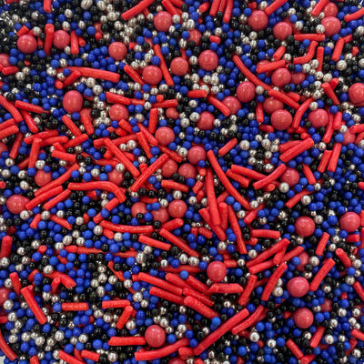 Sprinkle Medley - Spiderman - 100gm - Cupcake Sweeties