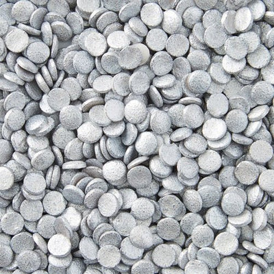 Sprinkles - Silver Confetti - 100gm - Cupcake Sweeties