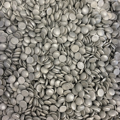 Sprinkles - Silver Sequins 7mm 100g - Cupcake Sweeties