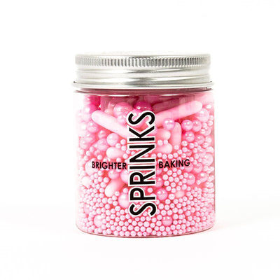 Sprinks - Bubble & Bounce PINK (75g) Sprinkles - Cupcake Sweeties