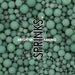 Sprinks - Bubble & Bubble PASTEL GREEN (65g) Sprinkles - Cupcake Sweeties