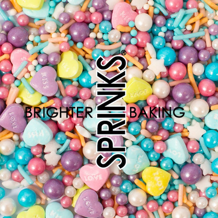 Sprinks - SWEETIE HEARTS KISS & LOVE - 70gm - Cupcake Sweeties