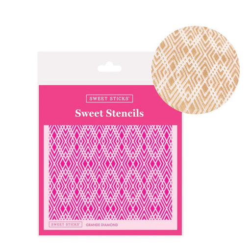 Sweet Sticks Stencils - Grande Diamond - Cupcake Sweeties
