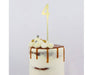 Topper Small Mirror Numbers - 4 Gold - Cupcake Sweeties