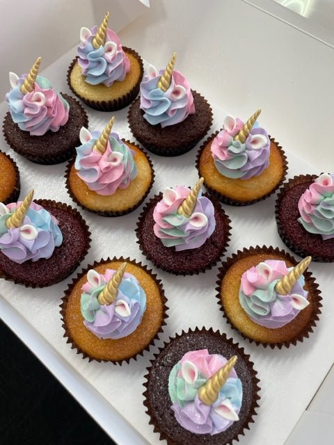 Unicorn Cupcakes - Cupcake Sweeties