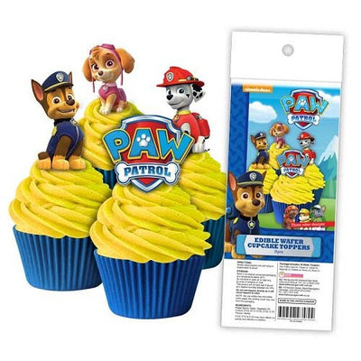 Wafer Cupcake Toppers - Paw Patrol (16) - Cupcake Sweeties
