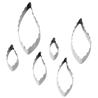 Wilton Double Cut-Outs Set - Leaf (set of 6) - Cupcake Sweeties