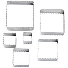 Wilton Double Cutter Set - Square (set of 6) - Cupcake Sweeties