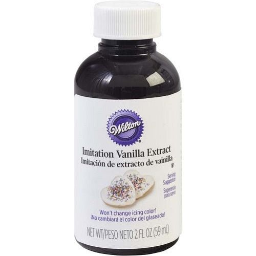 Wilton Imitation Clear Vanilla Extract - 2oz (59ml) - Cupcake Sweeties