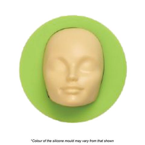 Woman's Face Silicone Mould - Cupcake Sweeties